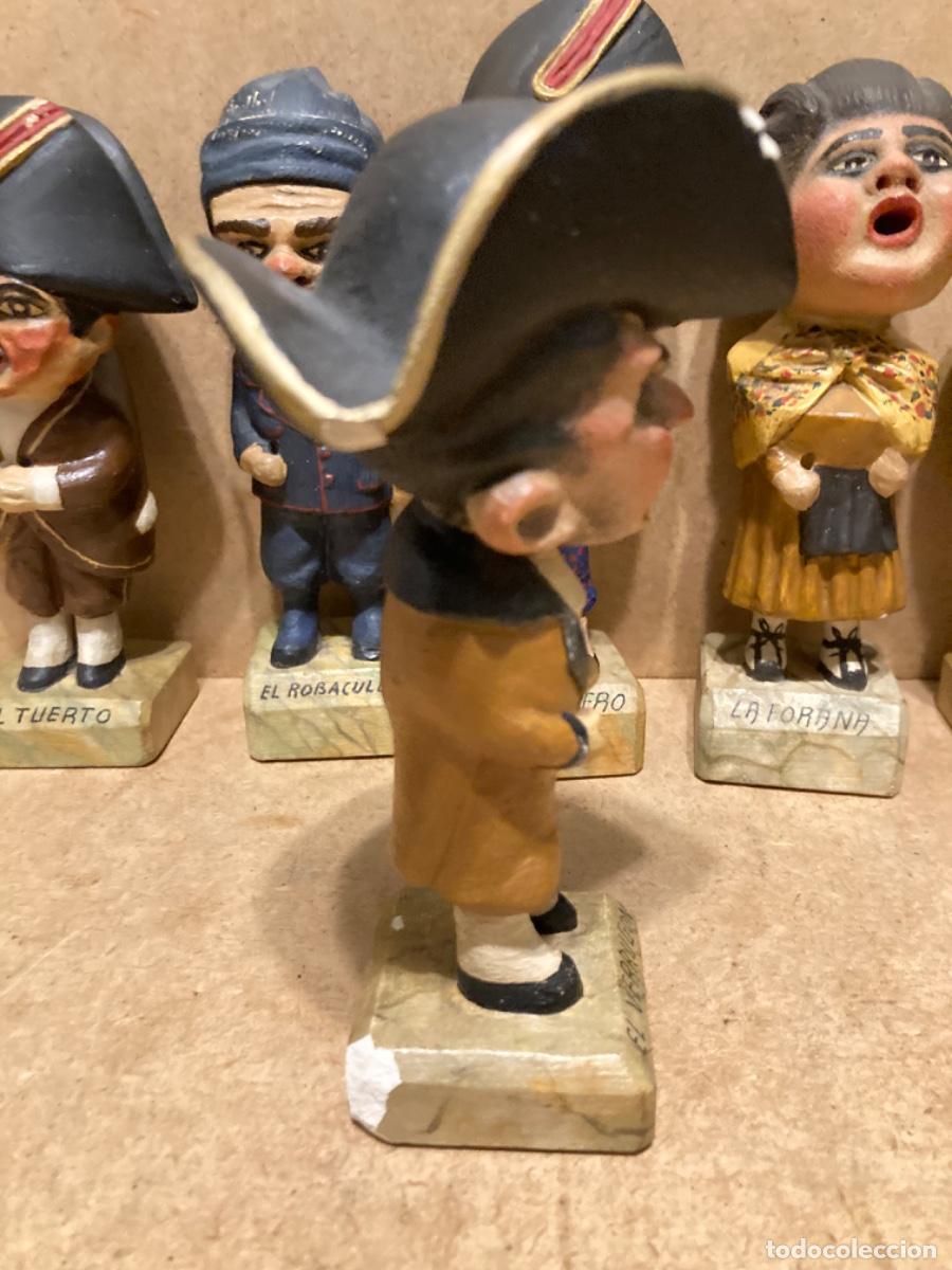 Coleccionismo: 8 Figuras de cabezudos de Zaragoza - Foto 11