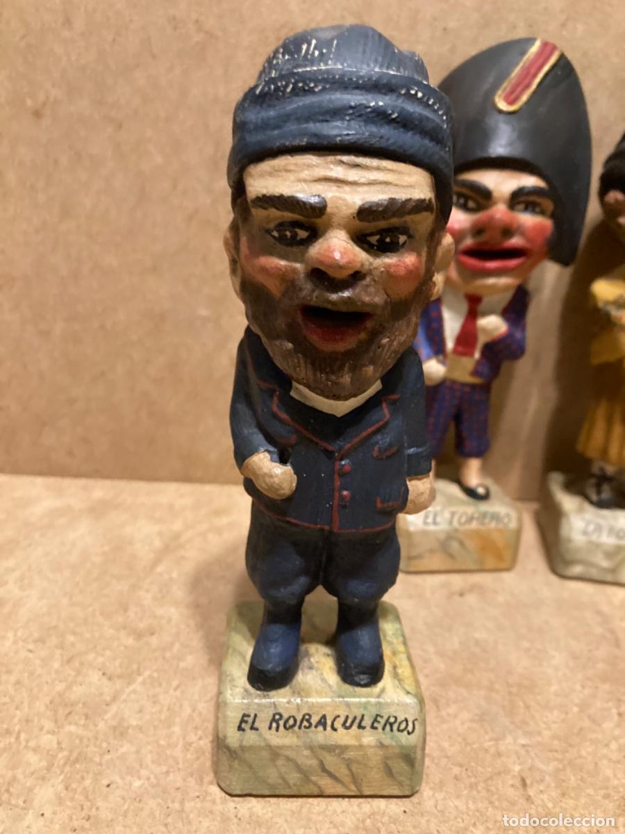Coleccionismo: 8 Figuras de cabezudos de Zaragoza - Foto 14