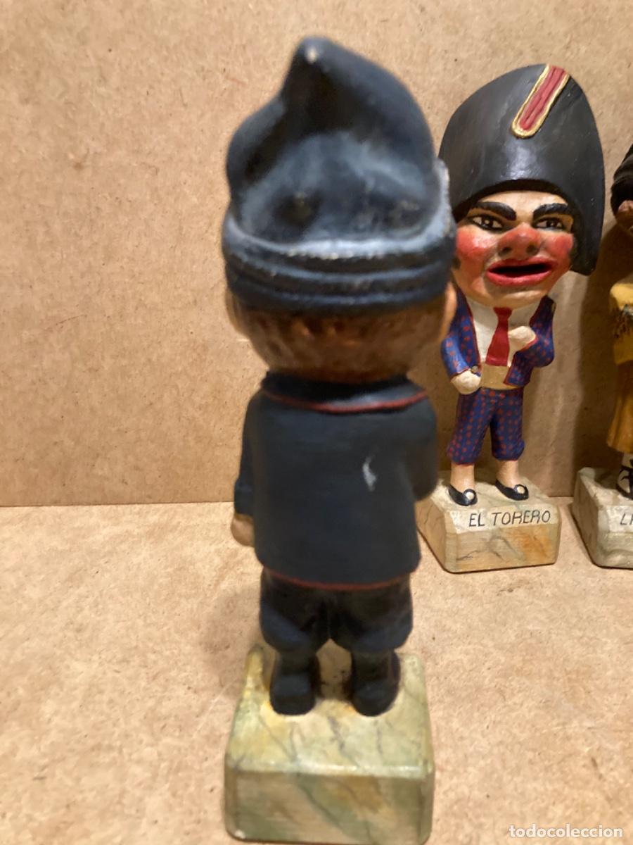 Coleccionismo: 8 Figuras de cabezudos de Zaragoza - Foto 16