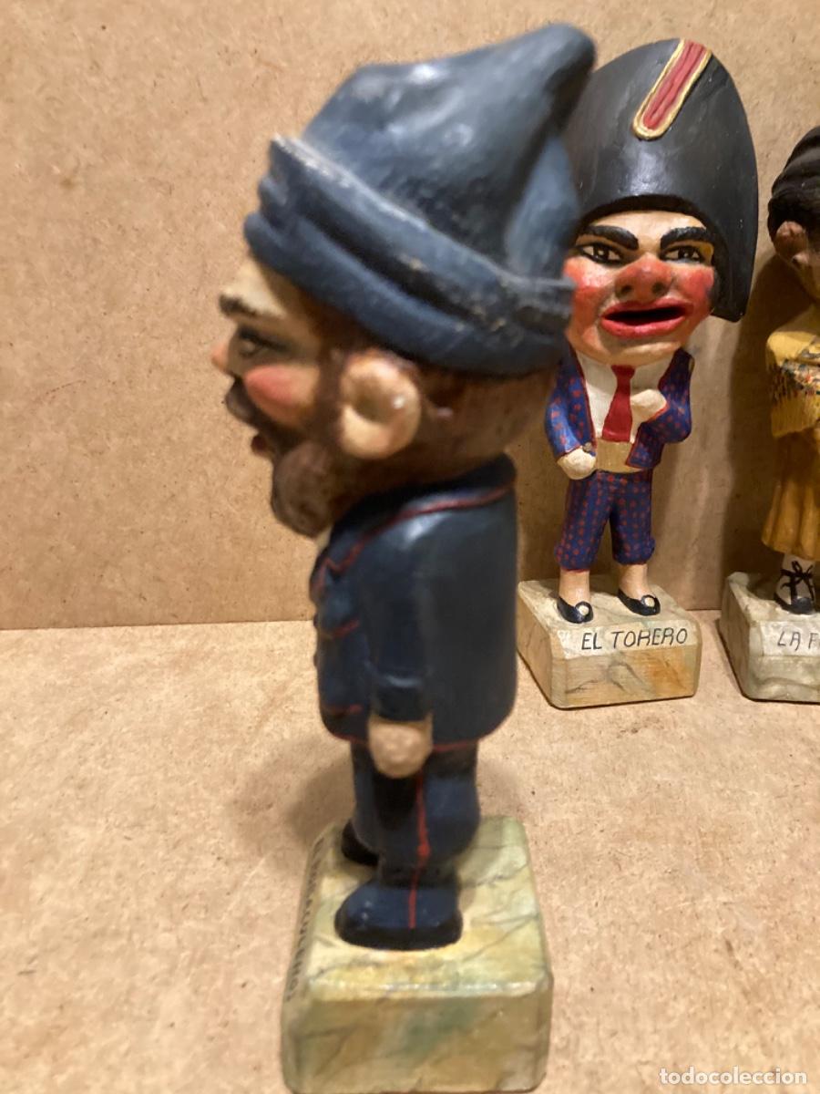 Coleccionismo: 8 Figuras de cabezudos de Zaragoza - Foto 17