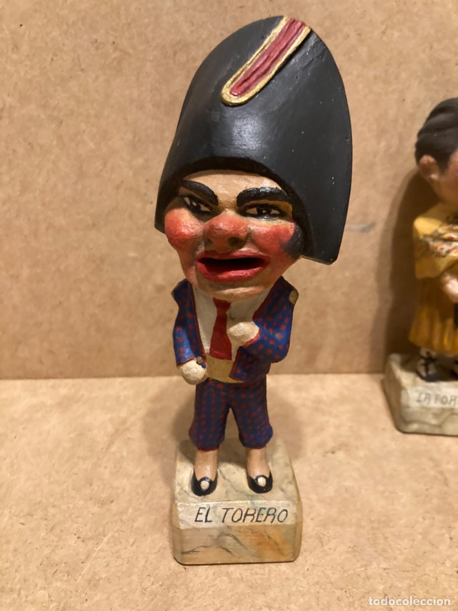 Coleccionismo: 8 Figuras de cabezudos de Zaragoza - Foto 18
