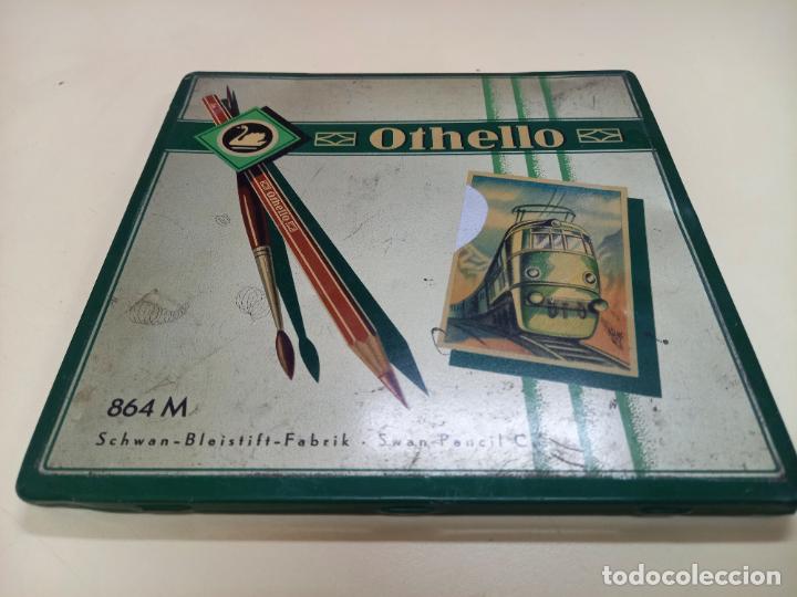 Coleccionismo: Caja de lapices schwan othello - Foto 1
