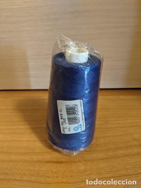 Coleccionismo: CONO HILO FIL D'OR11 CM. COLOR AZUL MARINO