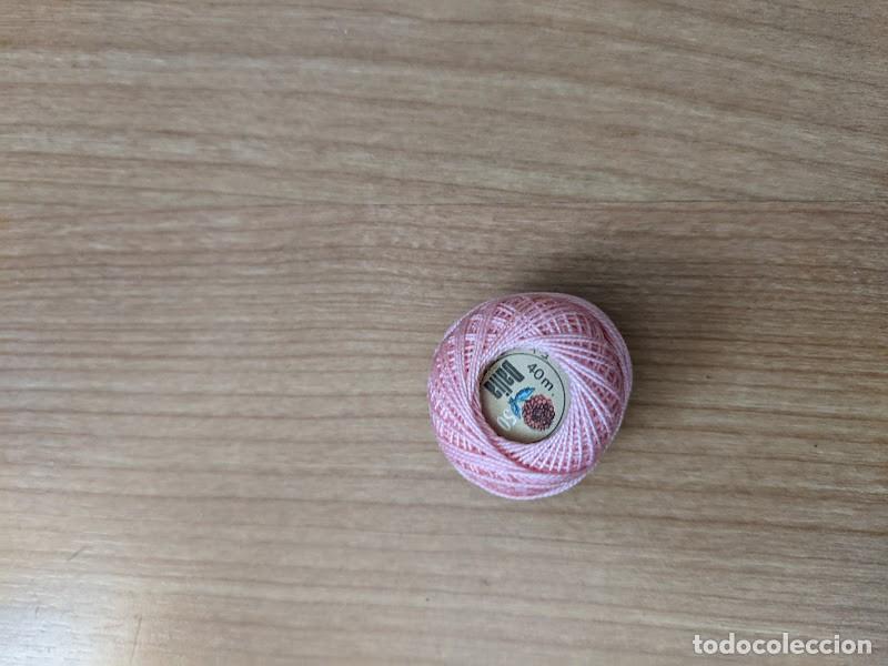 Colecionismo: OVILLO DALIA COLOR ROSA