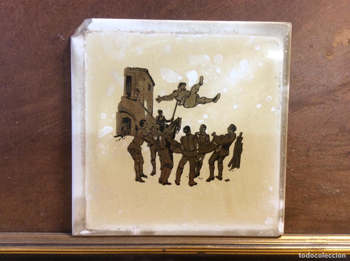 Coleccionismo: AZULEJO / COLECCION EL QUIJOTE EURO