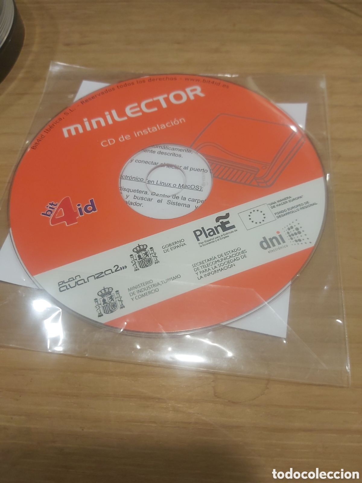 Sammeln: Mini lector CD de instalaci&oacute;n ministerio