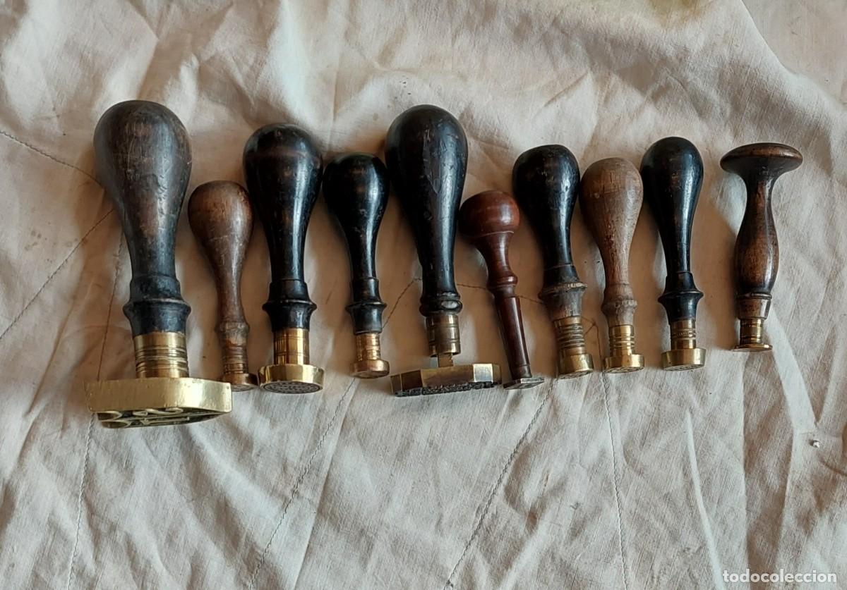 Coleccionismo: Coleccion de 10 sellos de lacre - Foto 1