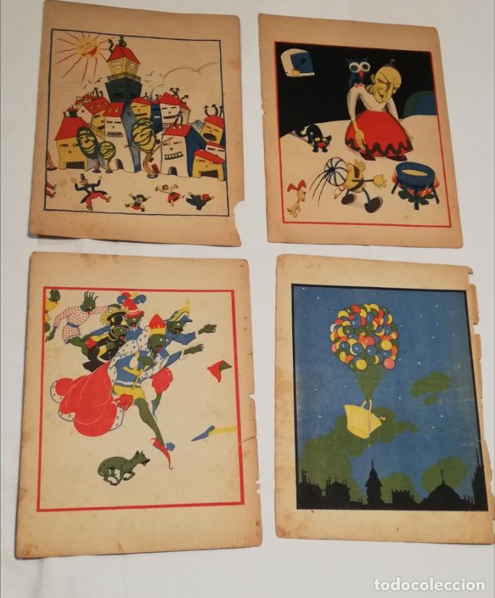 Coleccionismo: ANTIGUA L&Aacute;MINA / OLD PRINTS: PINOCHO Y CHAPETE 1920's por Bertolozzi.
