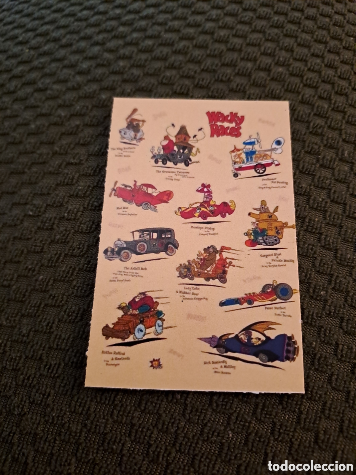Coleccionismo: PRECIOSO IMAN NEVERA PENELOPE GLAMOUR LOS AUTOS LOCOS WACKY RACES HANNA BARBERA