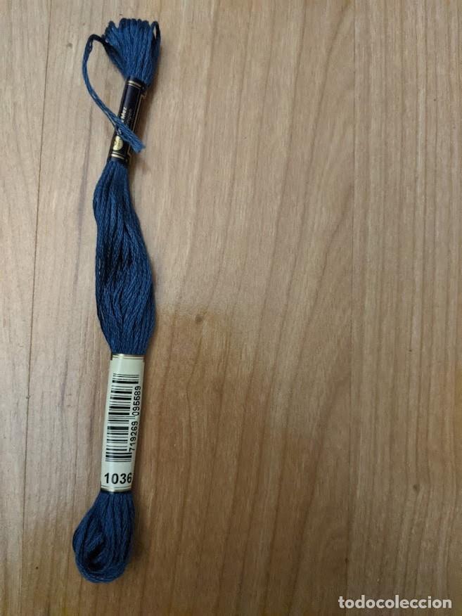 Collecting: MADEJA DE HILO PARA BORDAR ALGOD&Oacute;N 100% ANCORA AZUL 1036