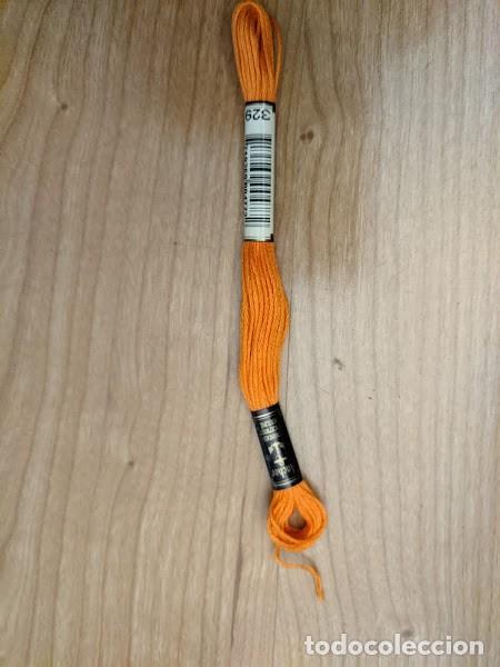 Sammeln: MADEJA DE HILO PARA BORDAR ALGOD&Oacute;N 100% ANCORA NARANJA 329
