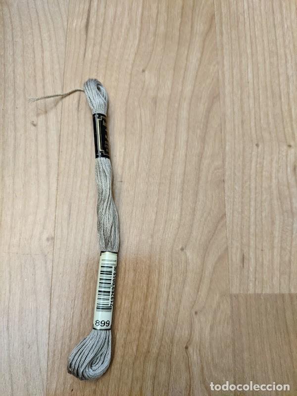 Coleccionismo: MADEJA DE HILO PARA BORDAR ALGOD&Oacute;N 100% ANCORA GRIS 899 - Foto 1