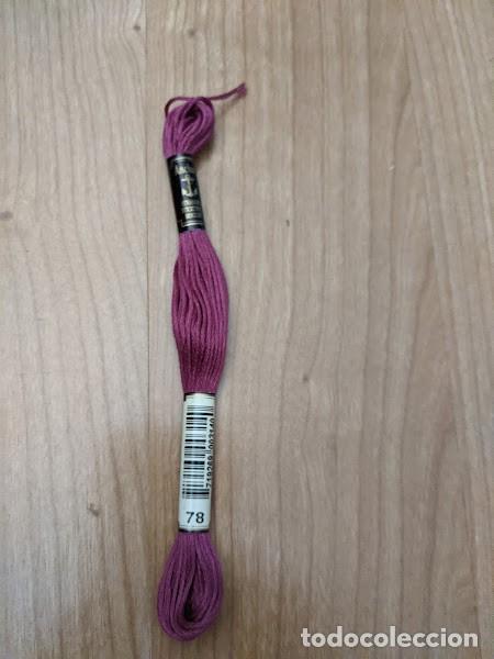 Coleccionismo: MADEJA DE HILO PARA BORDAR ALGOD&Oacute;N 100% ANCORA ROSA 78 - Foto 1