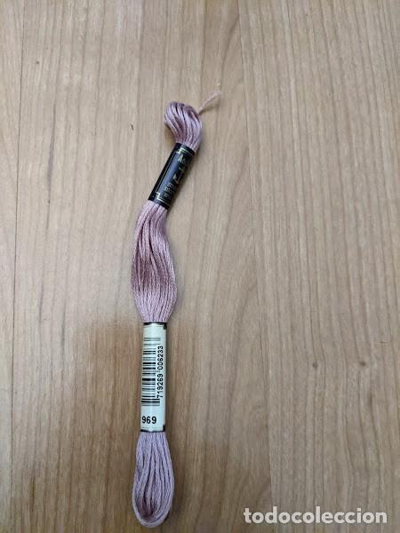 Colecionismo: MADEJA DE HILO PARA BORDAR ALGOD&Oacute;N 100% ANCORA ROSA 969