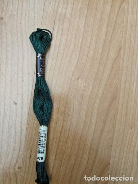Sammeln: MADEJA DE HILO PARA BORDAR ALGOD&Oacute;N 100% ANCORA VERDE 879