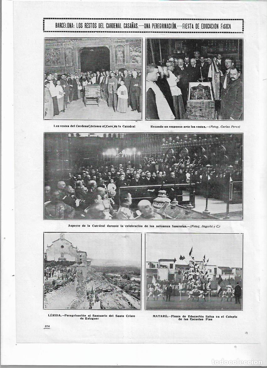 Collectionnisme: A&Ntilde;O 1913 RECORTE PRENSA LLEIDA PEREGRINACION AL SANTUARIO DEL SANT CRIST DE BALAGUER