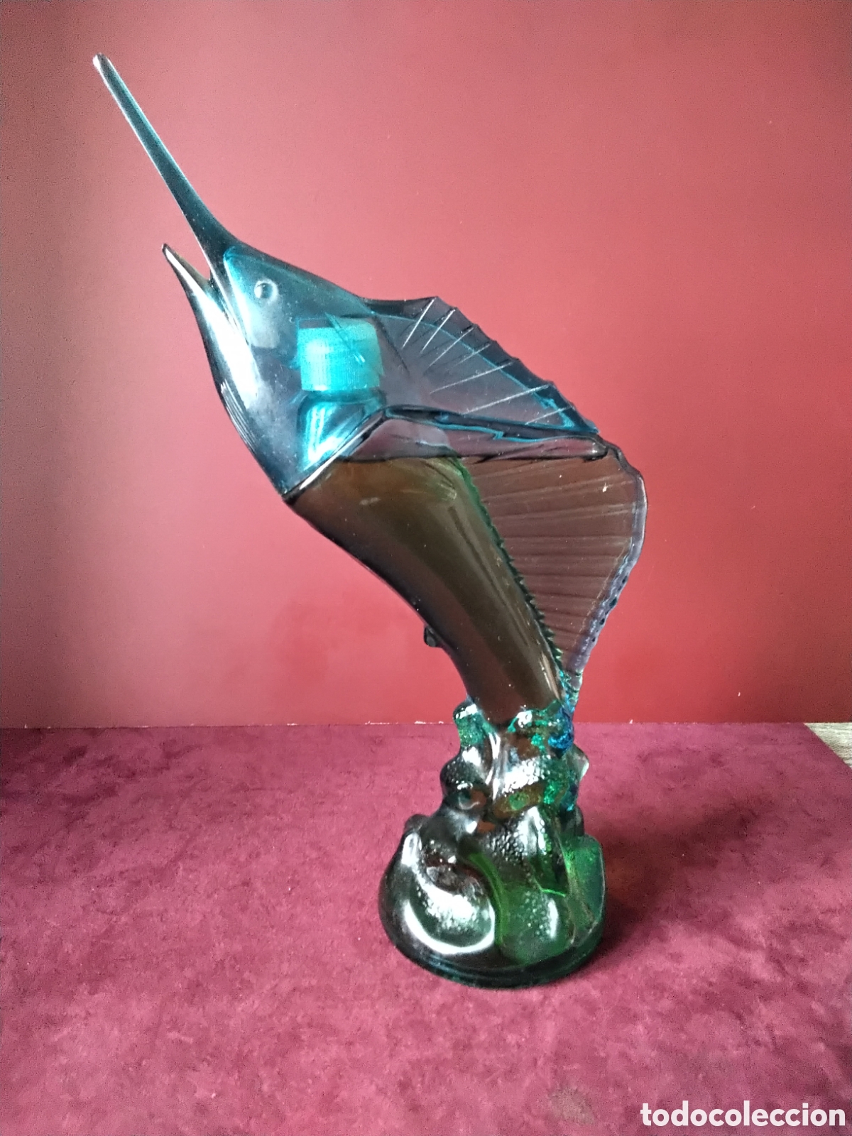 Coleccionismo: Pez Espada figura de AVON loci&oacute;n de afeitar WILD COUNTRY a&ntilde;os 80