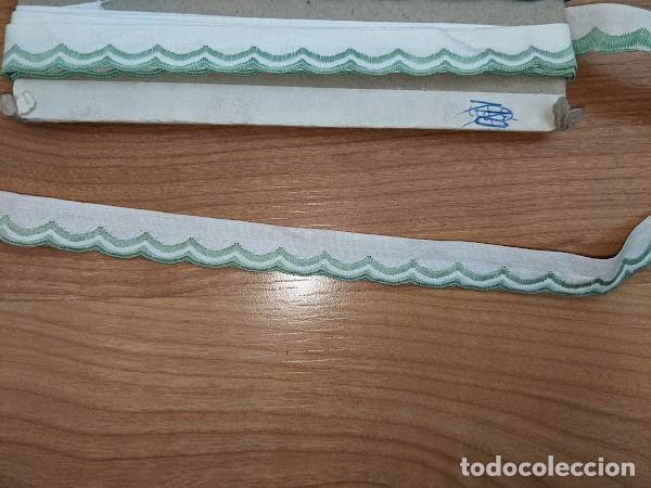 Sammeln: ANTIGUA CINTA VIVO DECORATIVO ANCHO 1,5 CM COLOR VERDE (1 METRO)- DISPONIBLES 2 MTS.