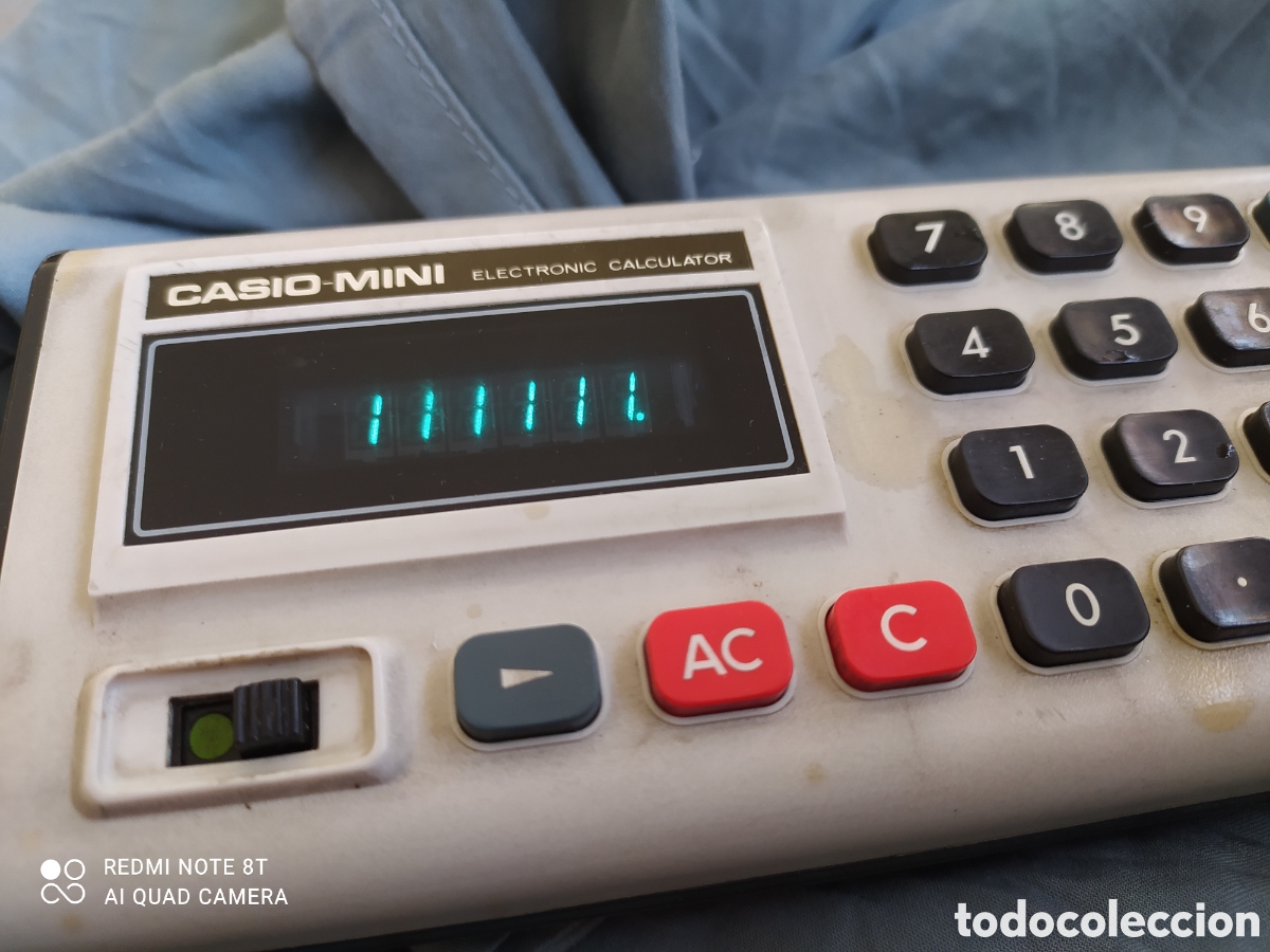Coleccionismo: CALCULADORA CASIO - MINI CM-605 Funciona - Foto 3