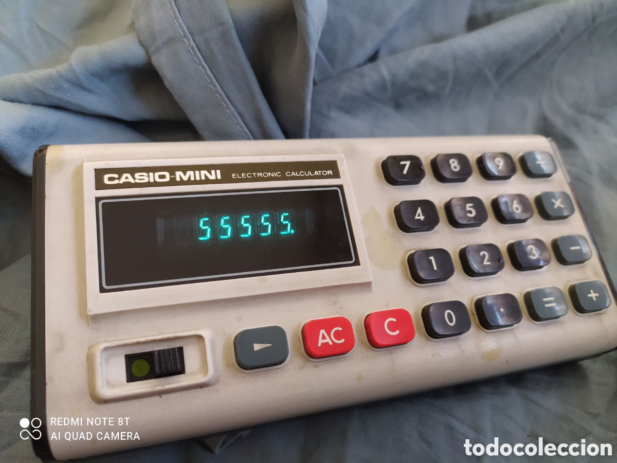 Coleccionismo: CALCULADORA CASIO - MINI CM-605 Funciona - Foto 4