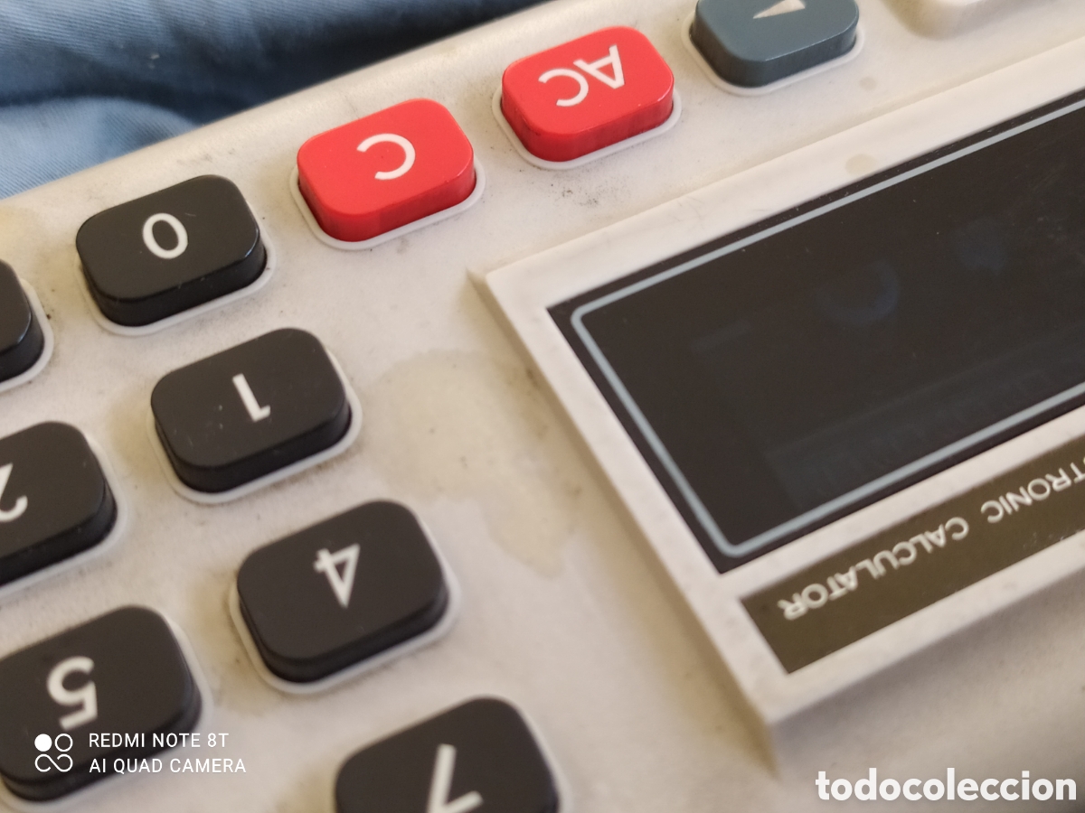 Coleccionismo: CALCULADORA CASIO - MINI CM-605 Funciona - Foto 9