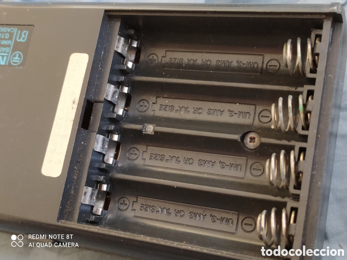 Coleccionismo: CALCULADORA CASIO - MINI CM-605 Funciona - Foto 10