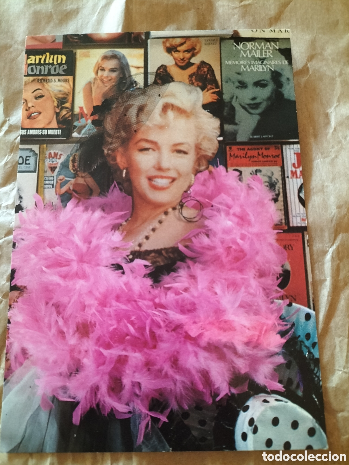 Coleccionismo: Marilyn Monroe postal - Foto 1