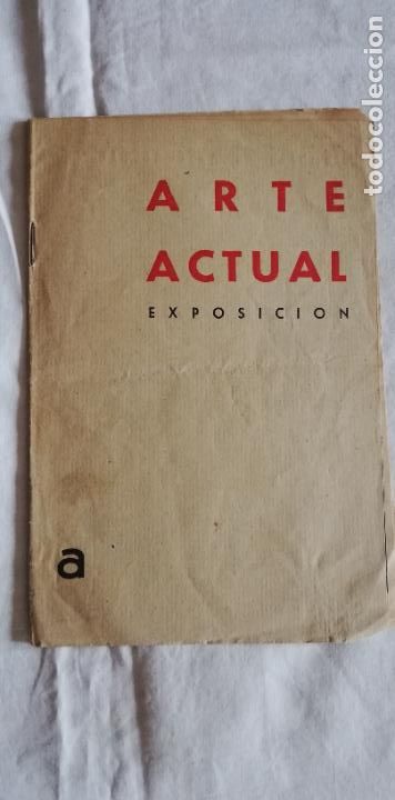 Coleccionismo: ANTIGUO FOLLETO / OLD LEAFLET : ARTE ACTUAL ASAMBLEA PERMANENTE DE ARTISTAS. EXPOSICION 1959