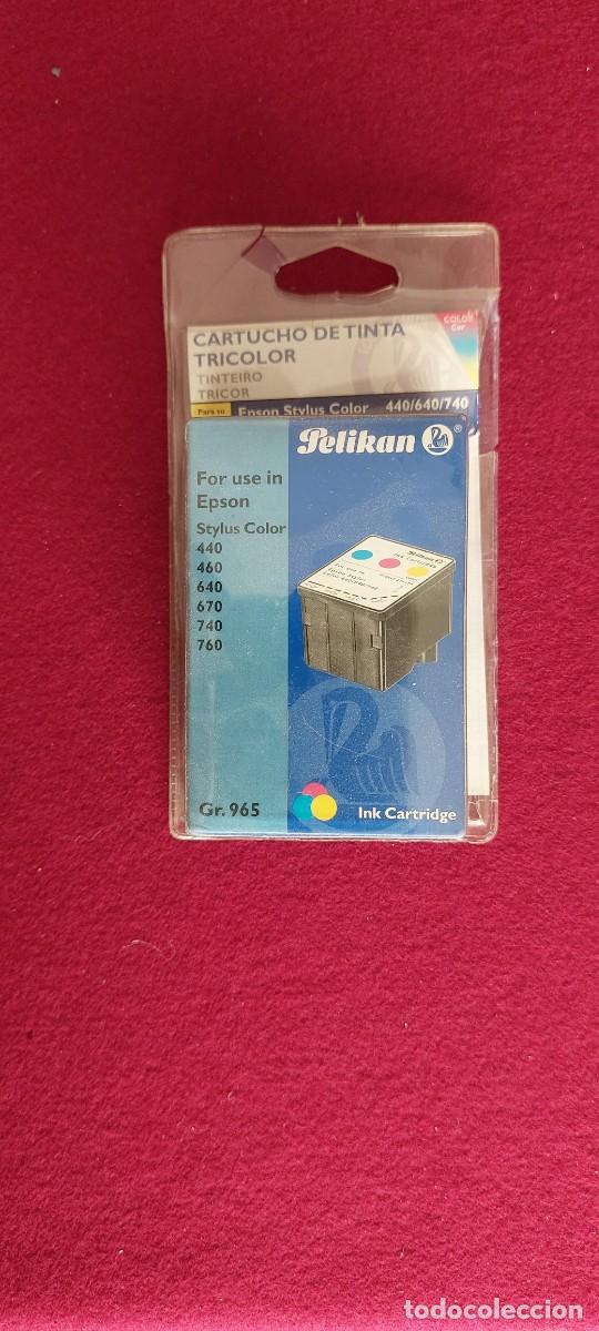 Coleccionismo: Cartucho Impresora color Pelikan Compatilble Epson Stylus 440,460,640,670,740 y 760