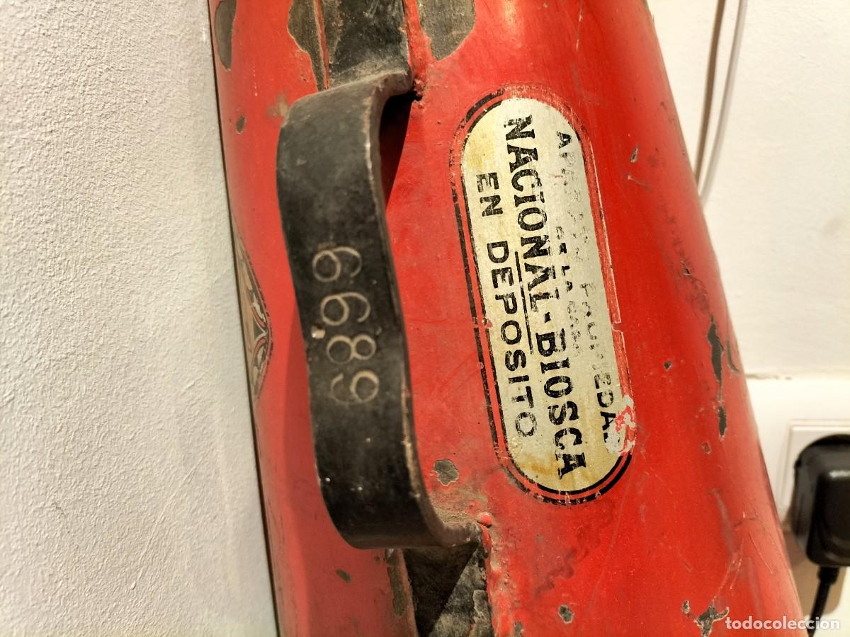 Coleccionismo: EXTINTOR NACIONAL BIOSCA - Foto 7