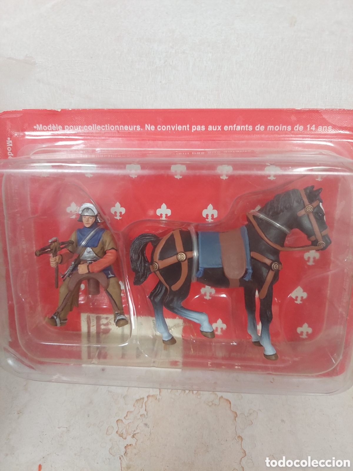 Coleccionismo: Figura soldado plomoSWISS CROSSBOWMAN 14th CENTURY. SCALE 1:32 ALTAYA MOUNTED KNIGHTS OF MIDDLE AGES