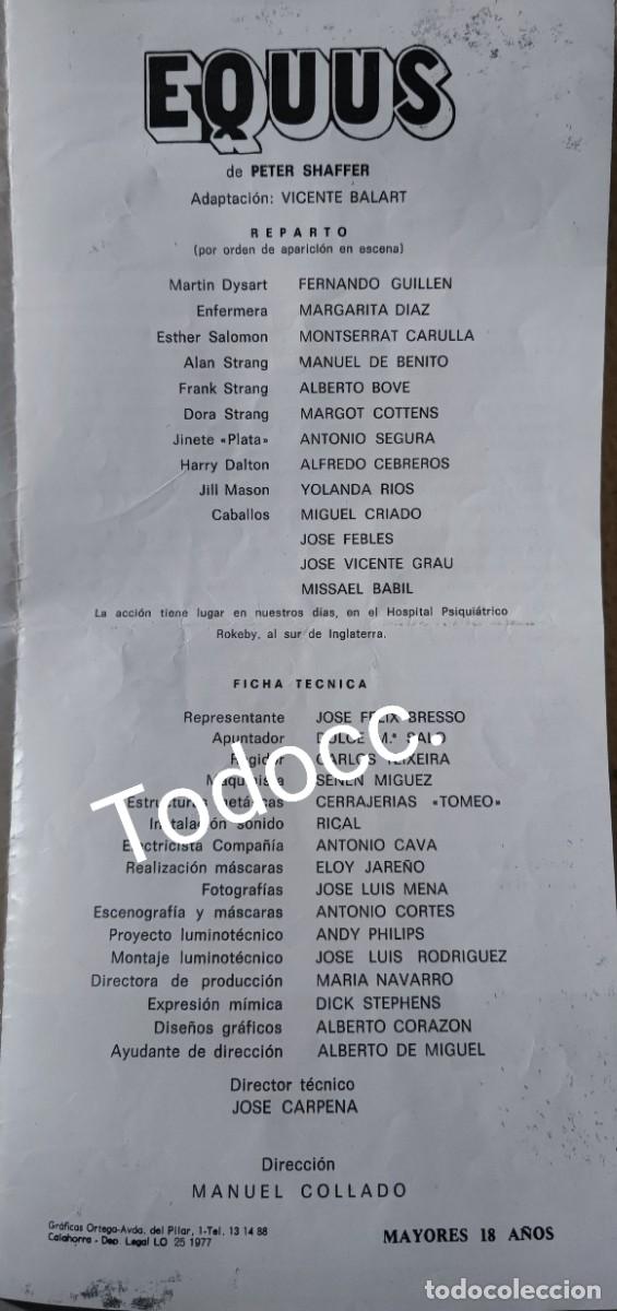 Coleccionismo: IGUALADA - CIRCULO MERCANTIL - EQUUS - Foto 4