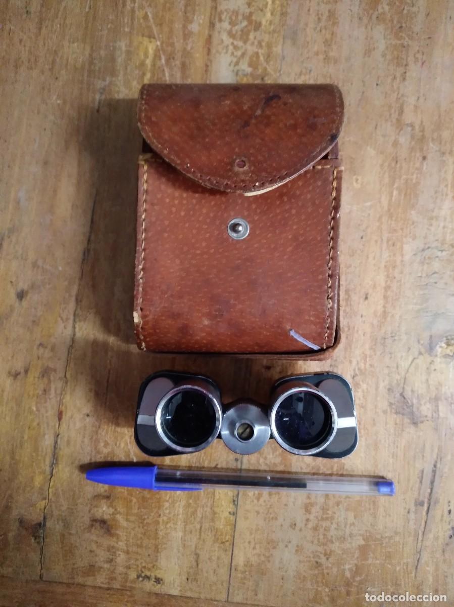 Coleccionismo: Antiguo prism&aacute;ticos ConSu Funda-Todo de Metal-Funcionan Bien-