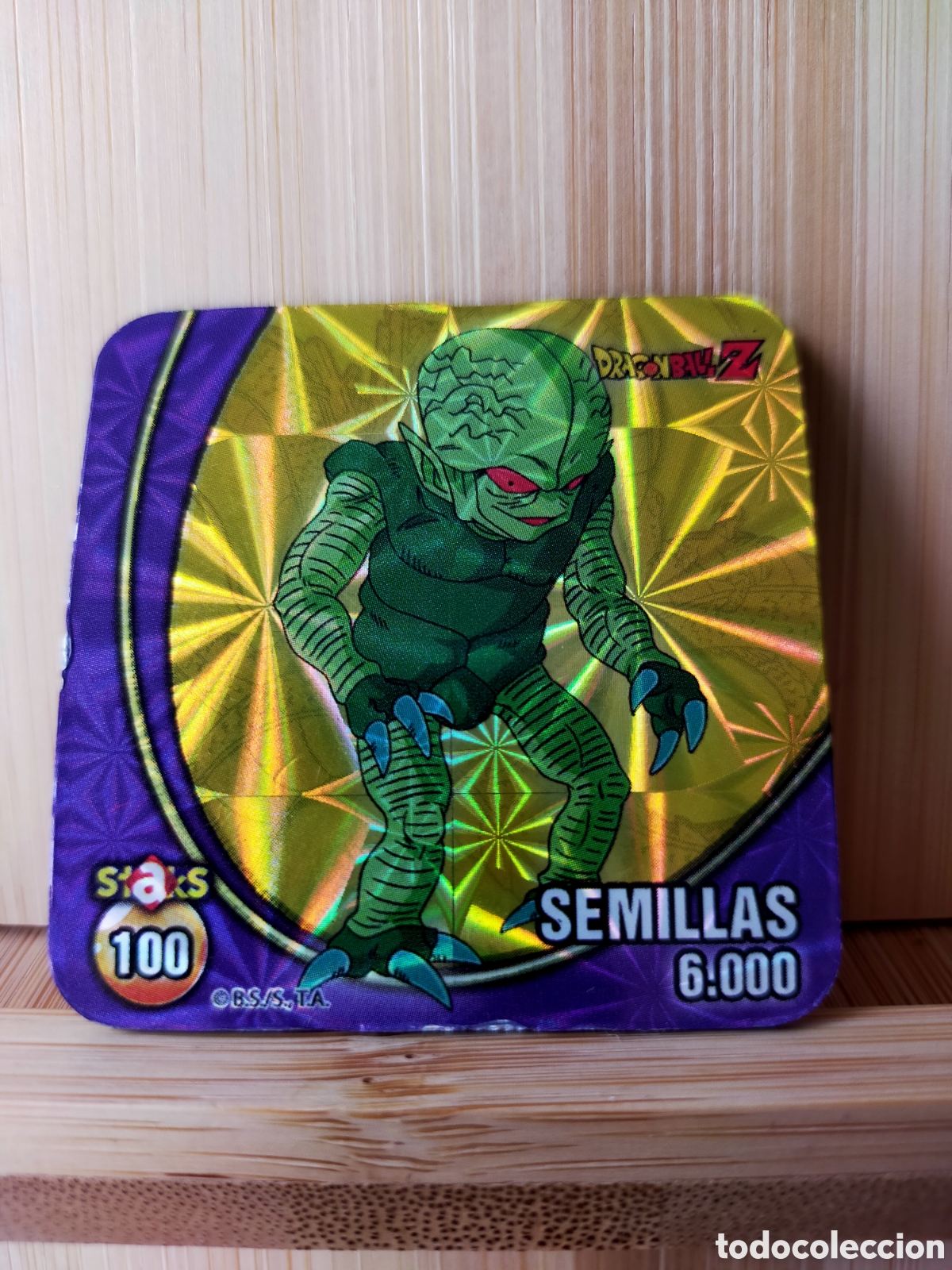 Coleccionismo: STAKS IMAN DRAGON BALL Z SEMILLAS N 100