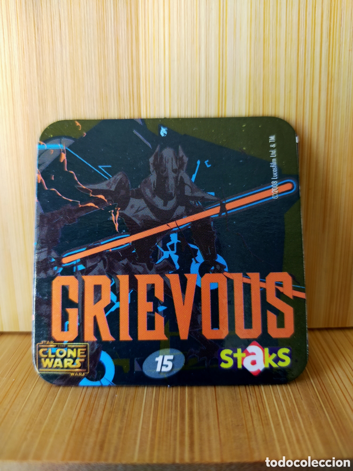 Coleccionismo: STAKS IMAN STAR WARS THE CLONE WARS N 15