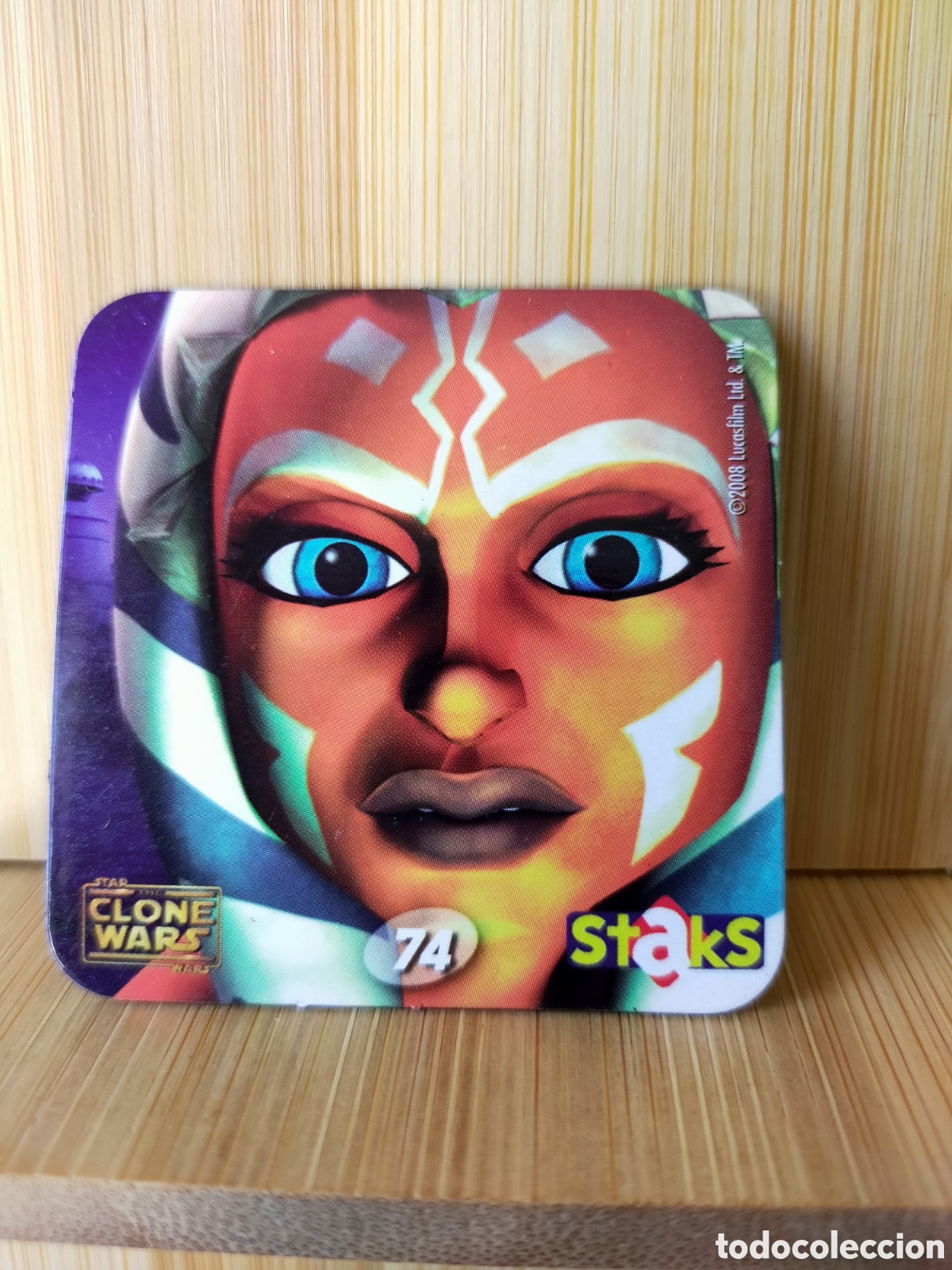 Coleccionismo: STAKS IMAN STAR WARS THE CLONE WARS N 74