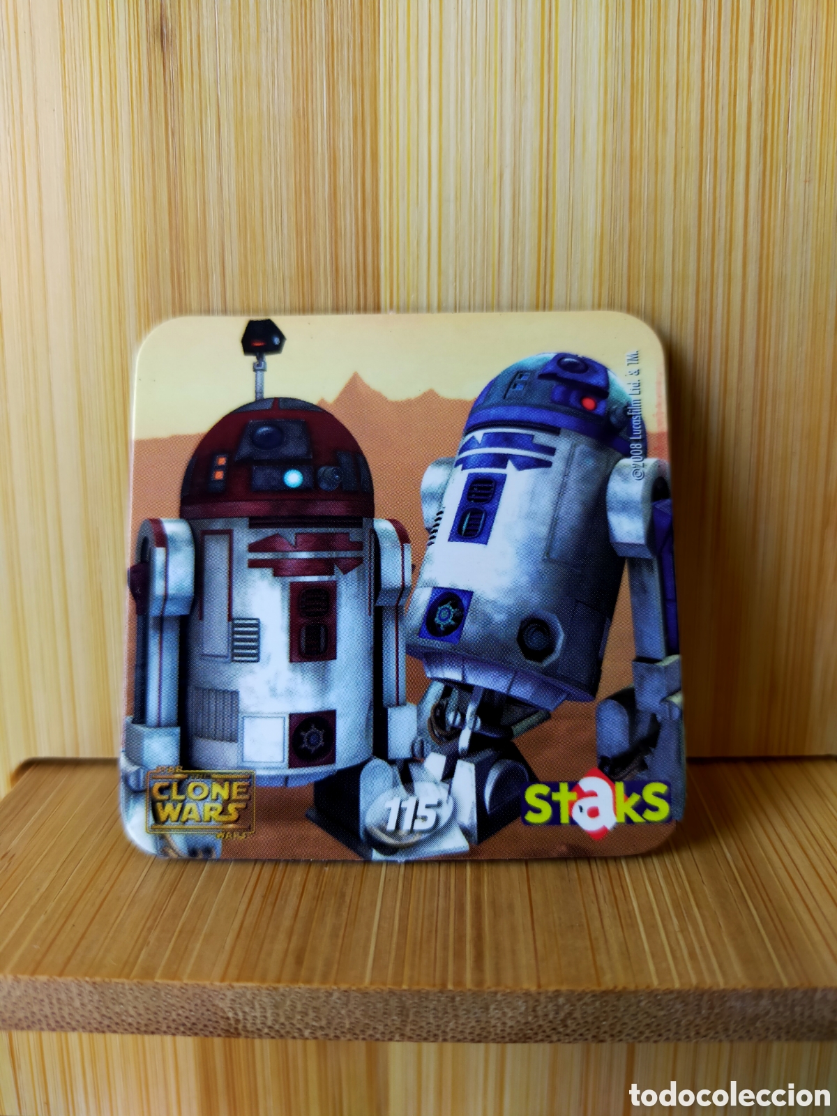 Coleccionismo: STAKS IMAN STAR WARS THE CLONE WARS N 115