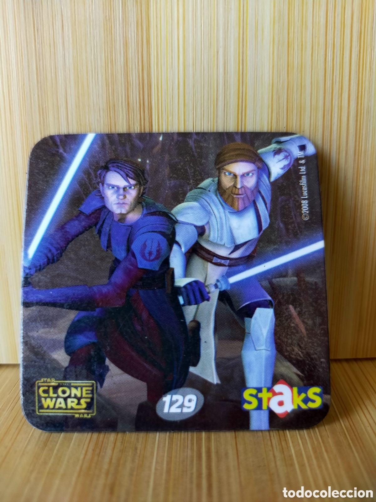 Coleccionismo: STAKS IMAN STAR WARS THE CLONE WARS N 129