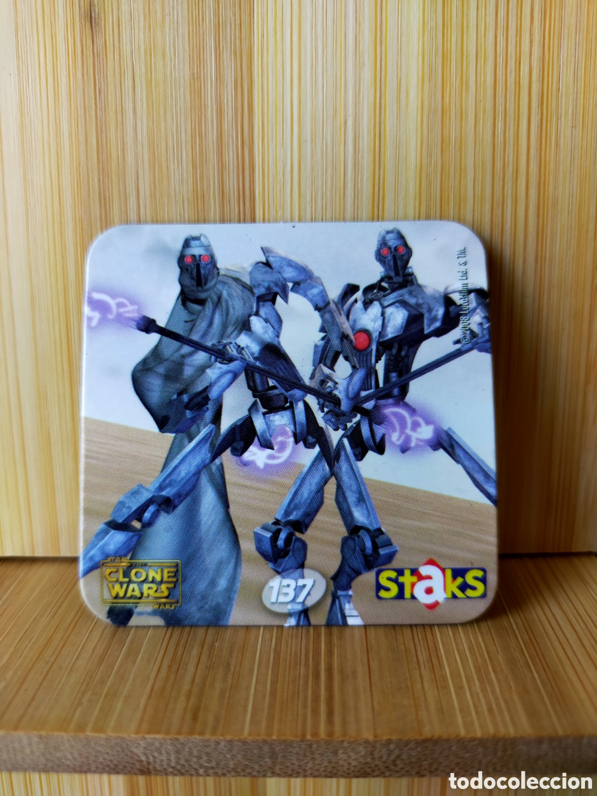 Coleccionismo: STAKS IMAN STAR WARS THE CLONE WARS N 137