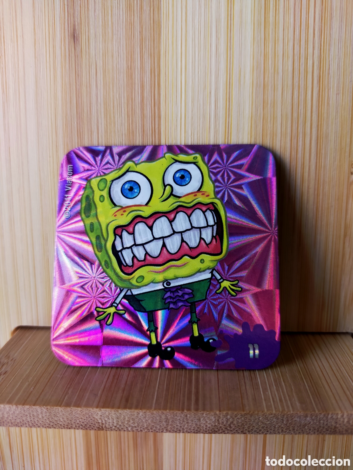 Coleccionismo: STAKS IMAN EN BUEN ESTADO BOB ESPONJA N 11