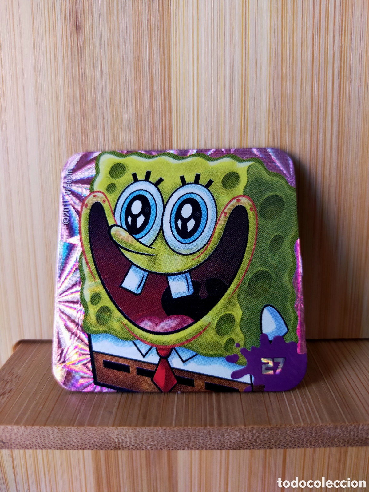 Coleccionismo: STAKS IMAN EN BUEN ESTADO BOB ESPONJA N 27