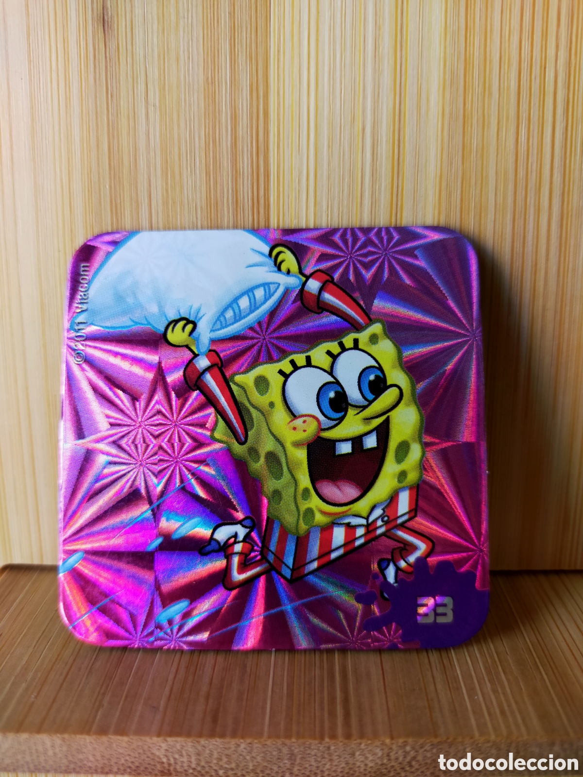 Coleccionismo: STAKS IMAN EN BUEN ESTADO BOB ESPONJA N 33