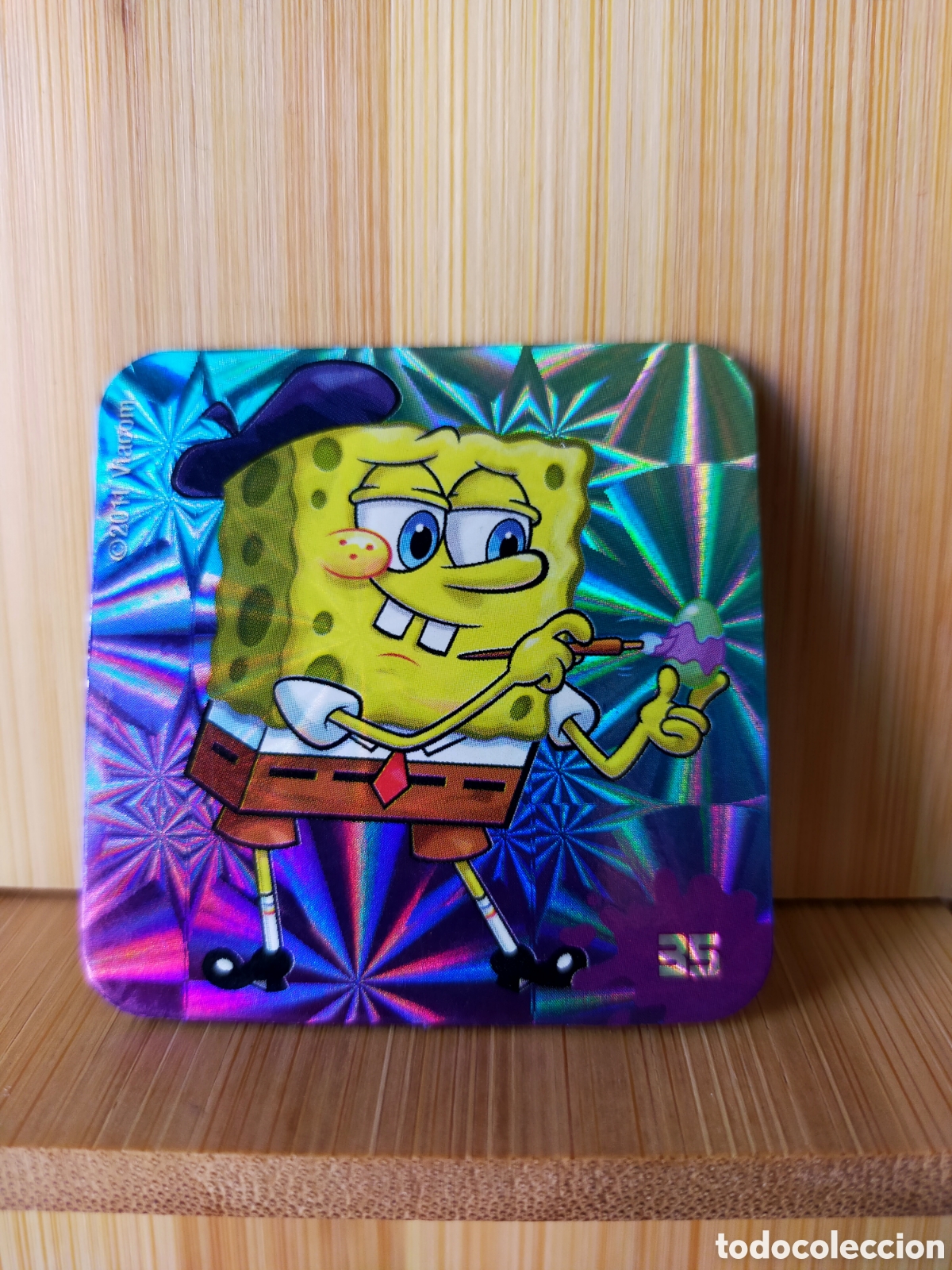 Coleccionismo: STAKS IMAN EN BUEN ESTADO BOB ESPONJA N 35