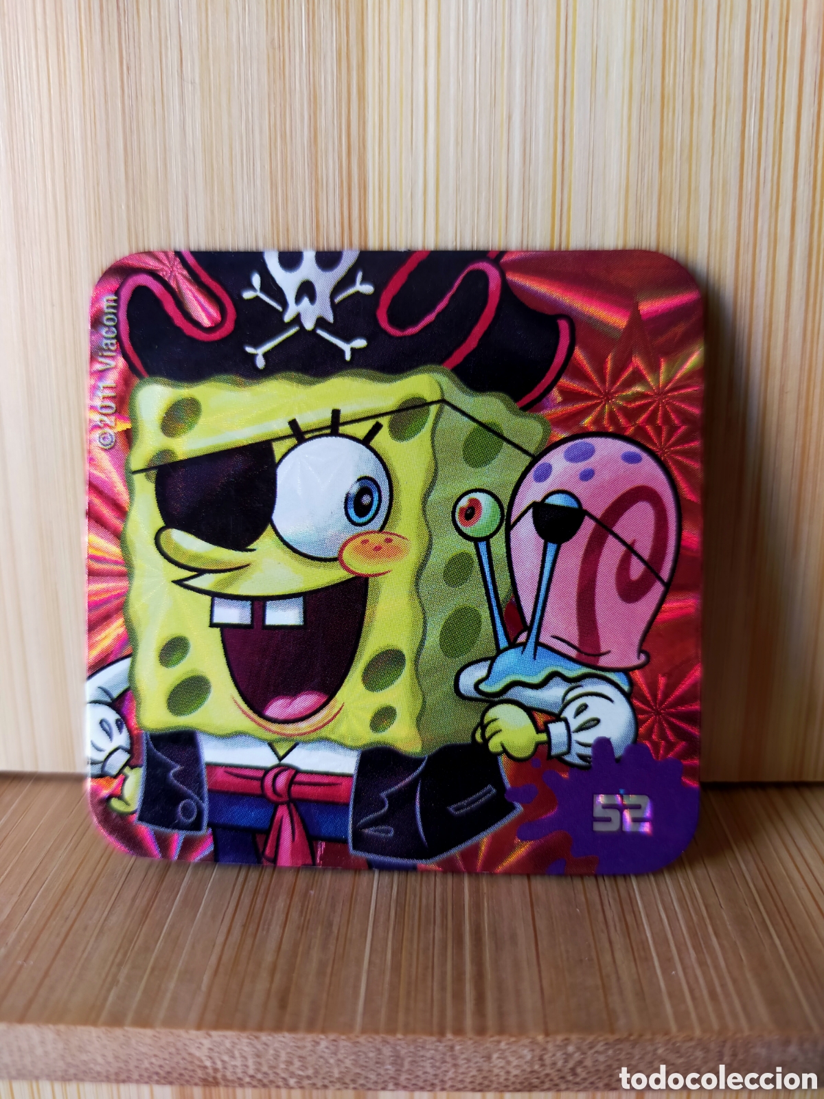 Coleccionismo: STAKS IMAN EN BUEN ESTADO BOB ESPONJA N 52