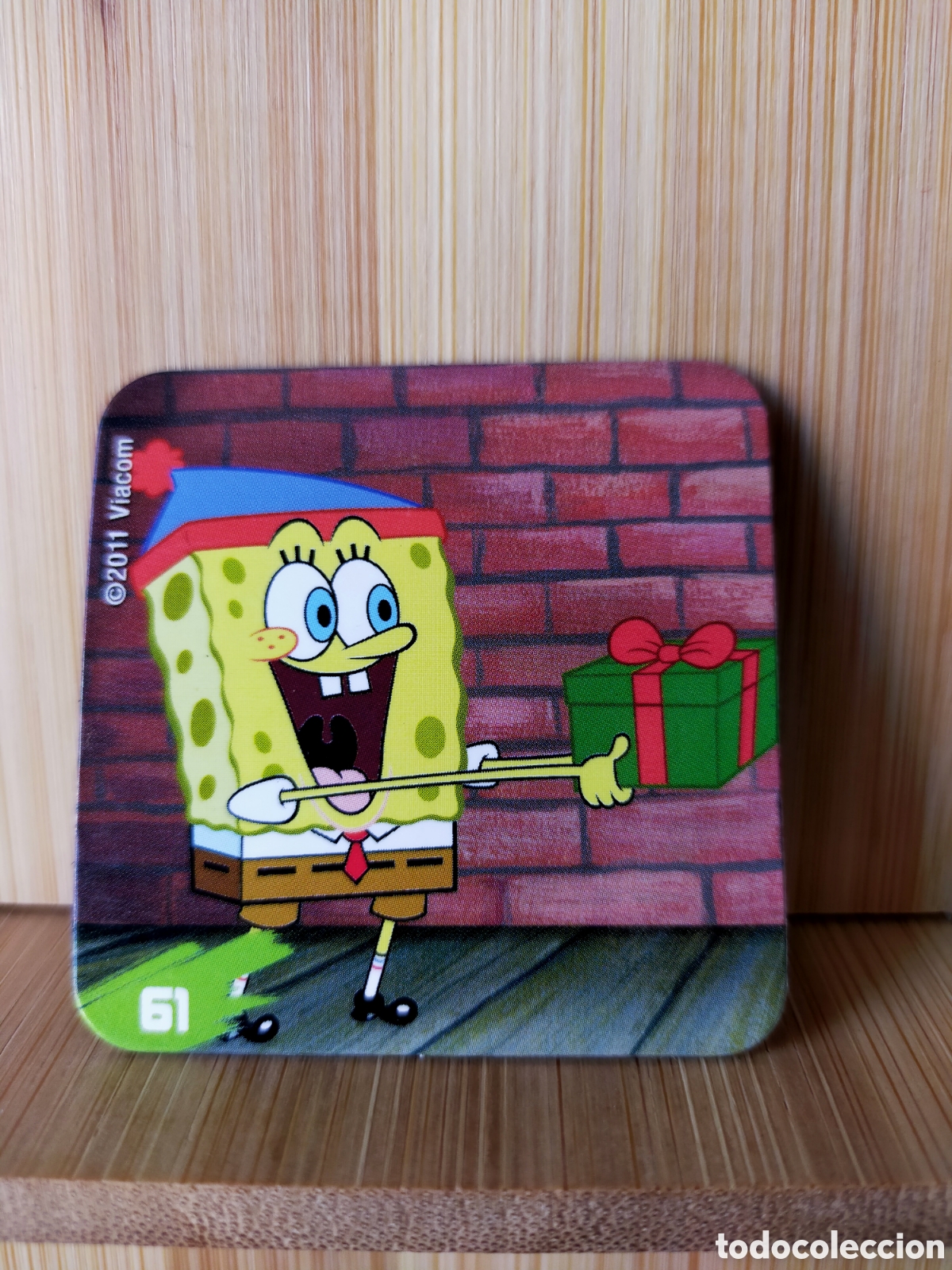 Coleccionismo: STAKS IMAN EN BUEN ESTADO BOB ESPONJA N 61