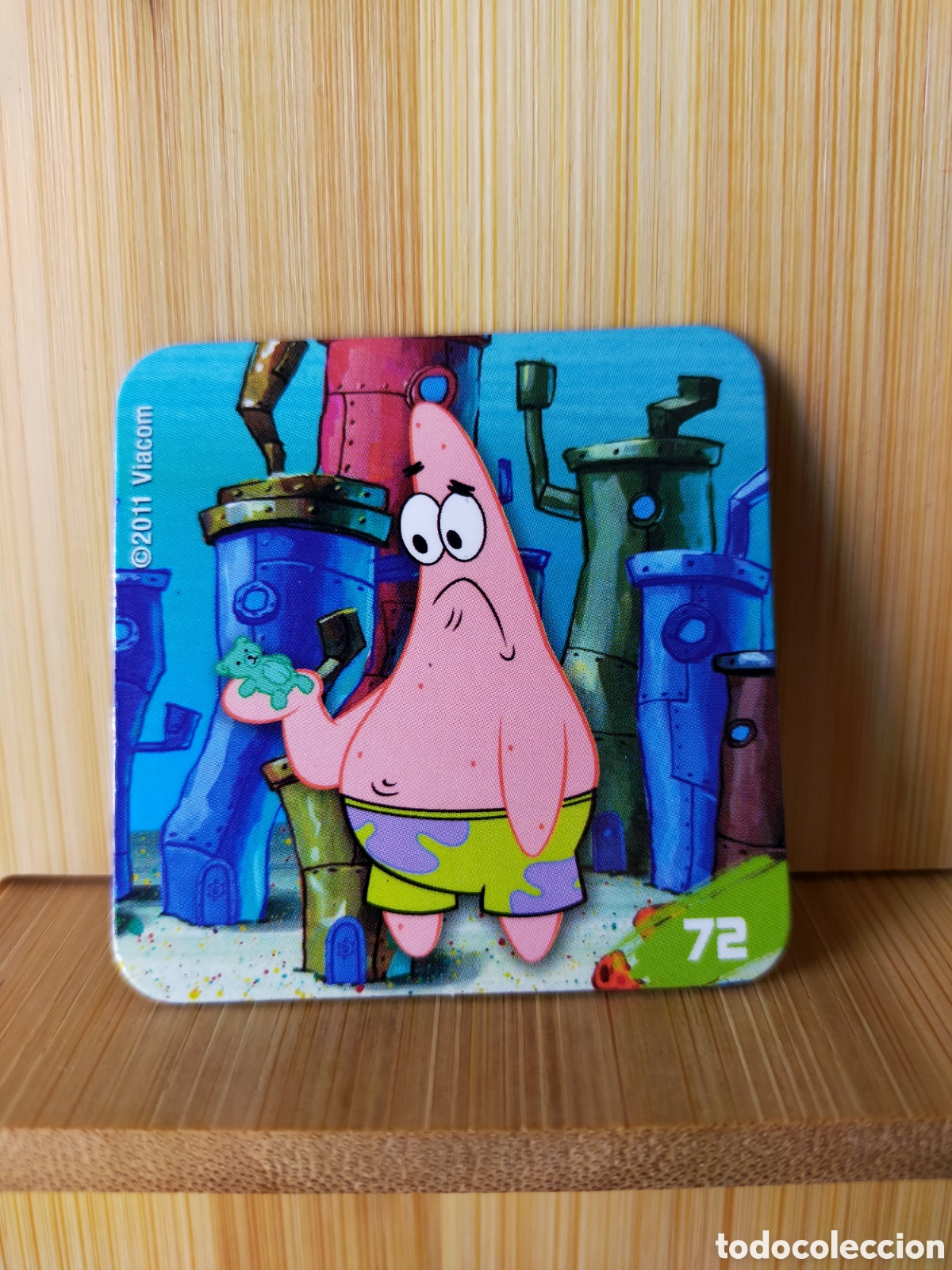 Coleccionismo: STAKS IMAN EN BUEN ESTADO BOB ESPONJA N 72