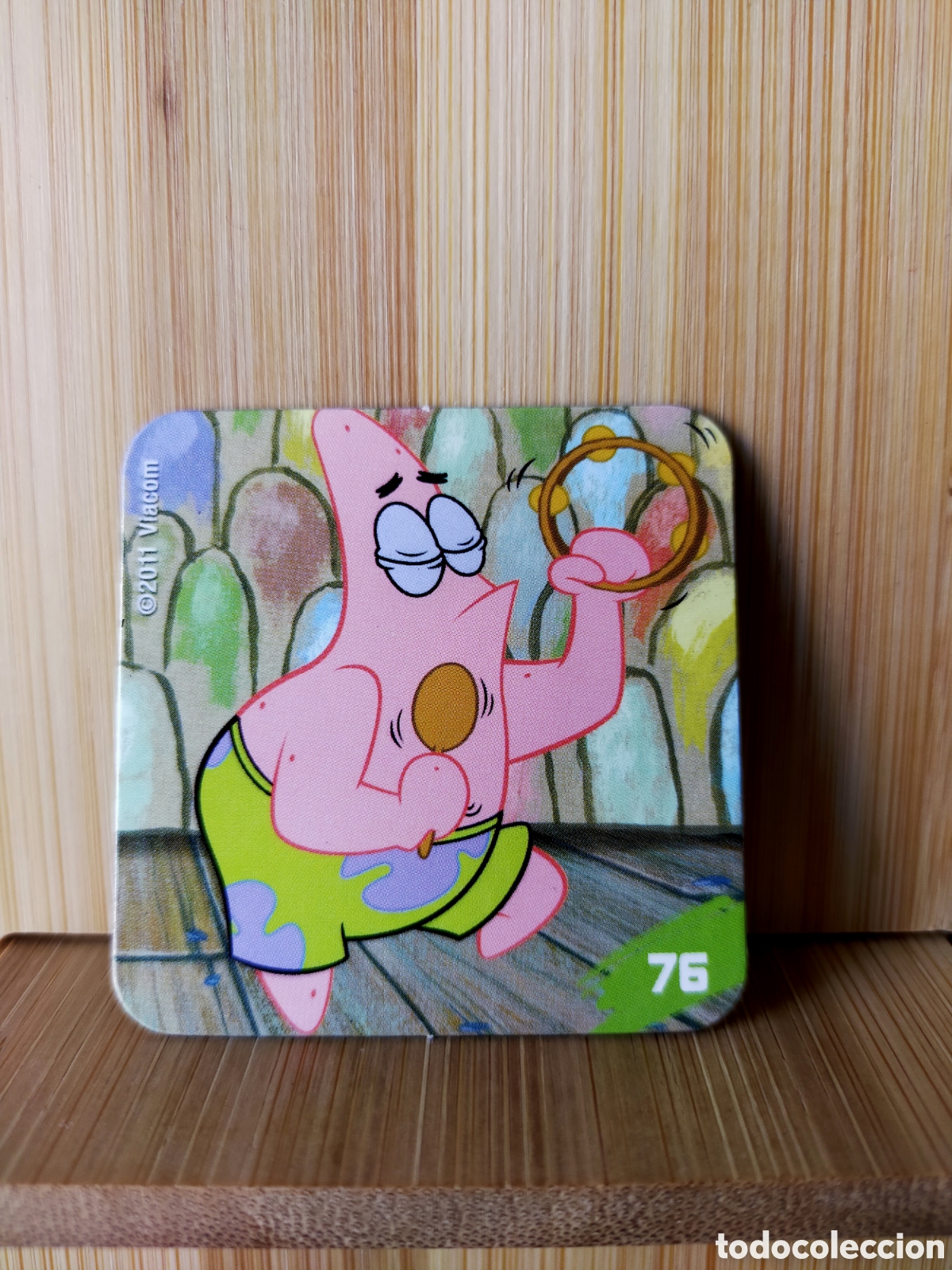 Coleccionismo: STAKS IMAN EN BUEN ESTADO BOB ESPONJA N 76