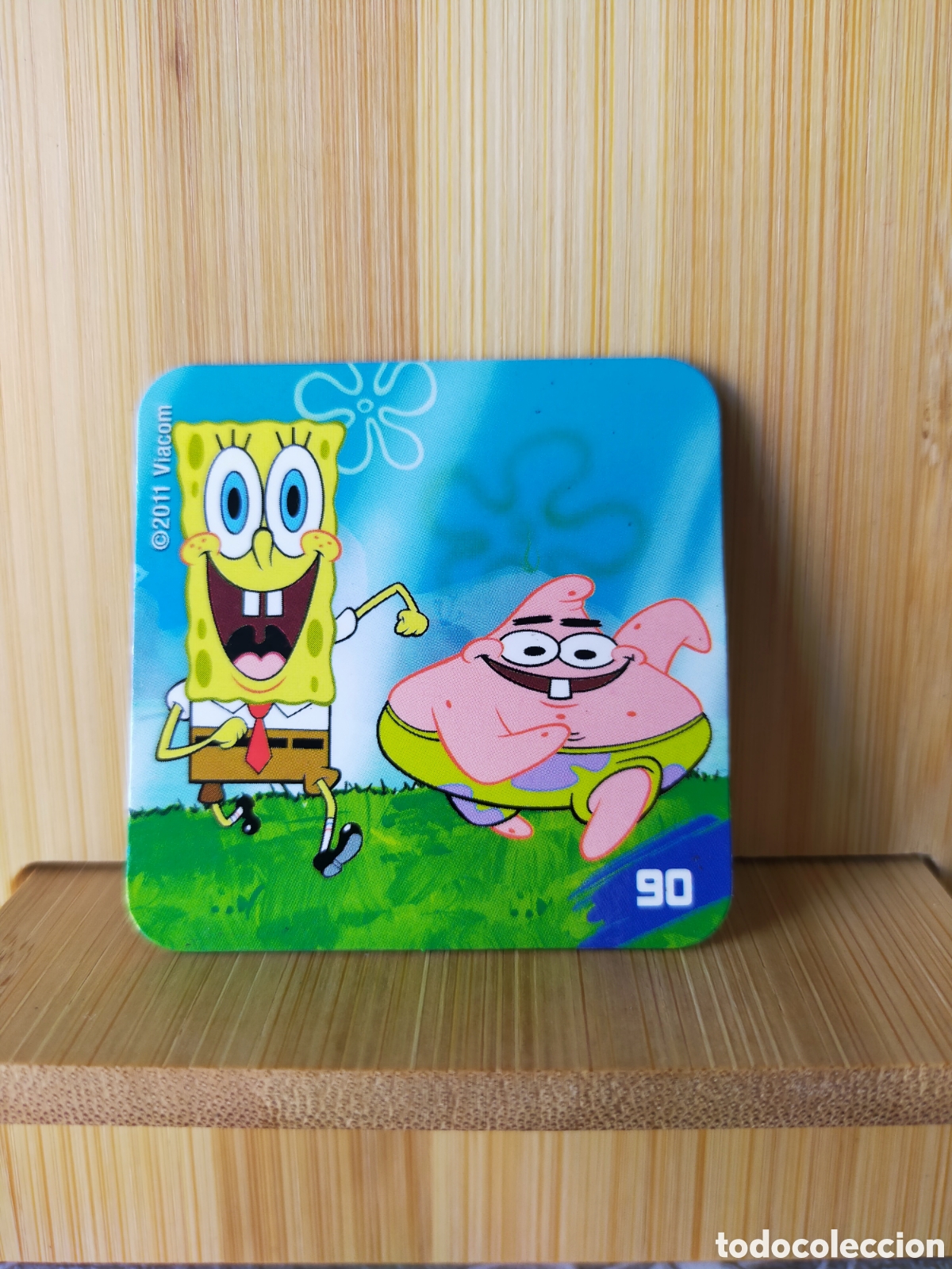 Coleccionismo: STAKS IMAN EN BUEN ESTADO BOB ESPONJA N 90
