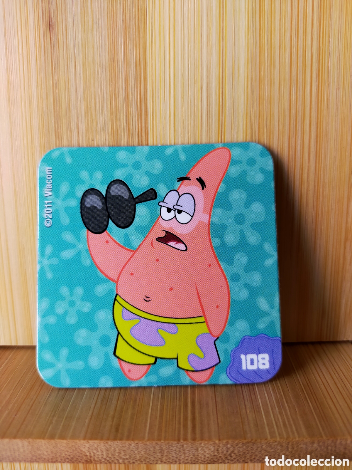 Coleccionismo: STAKS IMAN EN BUEN ESTADO BOB ESPONJA N 108