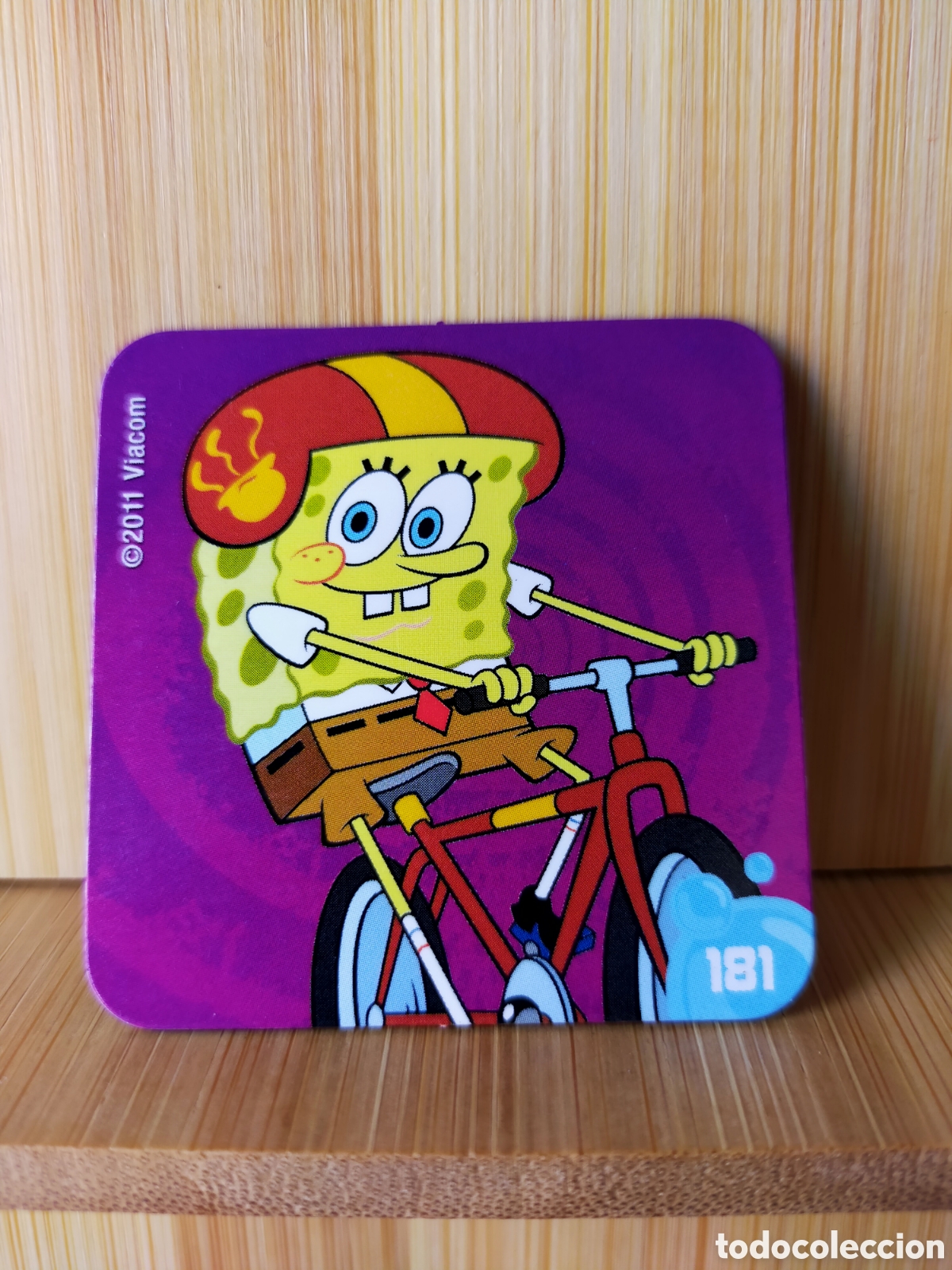 Coleccionismo: STAKS IMAN BOB ESPONJA N 181